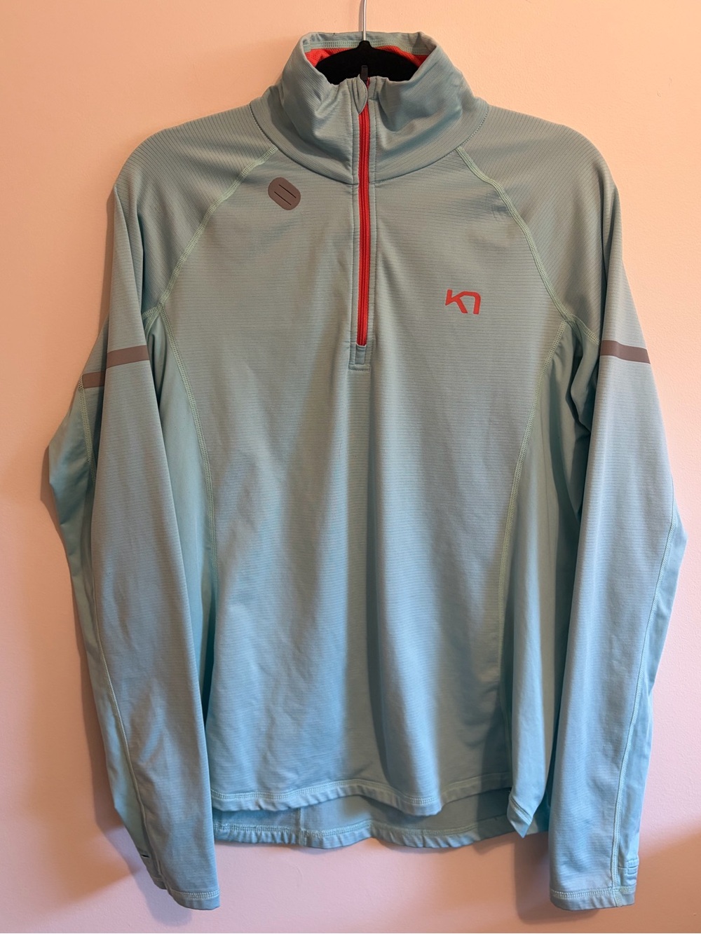 KARI TRAA- size large Emilie Half-Zip Women's Sports Jacket